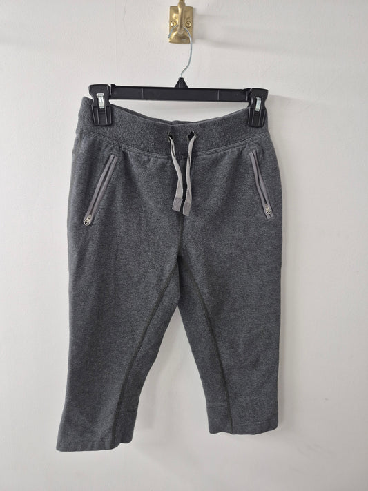 Ivivva Gray Joggers With Elastic Waistband Size 12