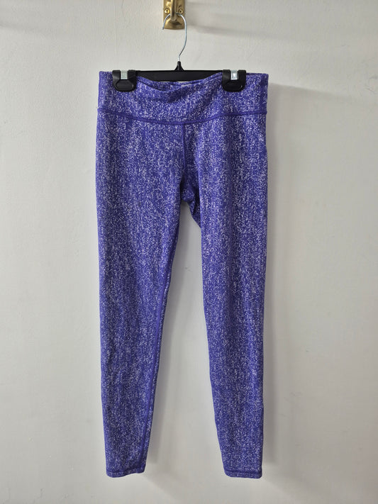 Ivivva Purple Patterned Leggings Size 14