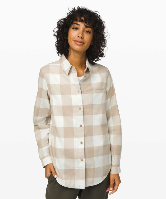 Lululemon Full Day Ahead Shirt Size 2