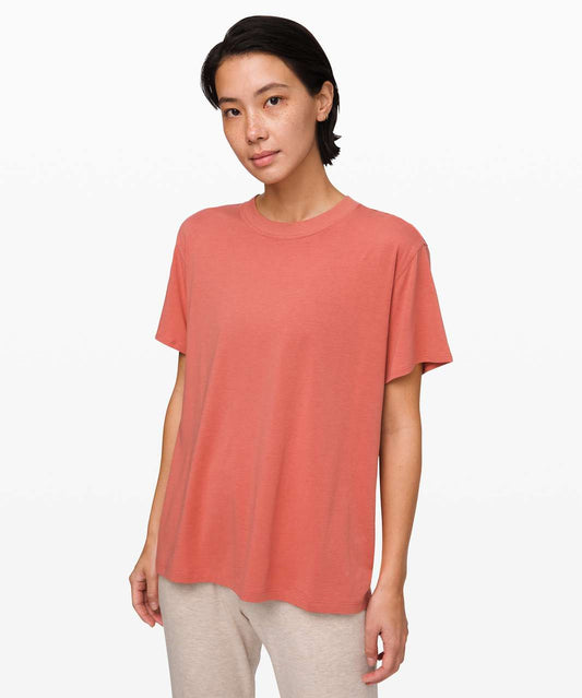 Lululemon All Yours Boyfriend Tee Size 8
