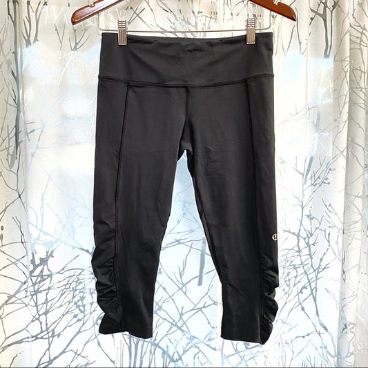Lululemon Run Tempo crop Leggings Ruched Size 2