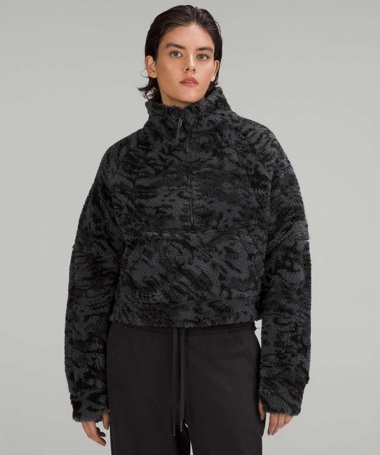 Lululemon Scuba Oversized Fleece Funnel Neck Size M/L
