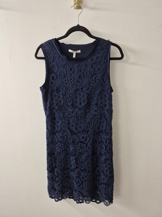 Moon Blue Lace Dress Size Medium