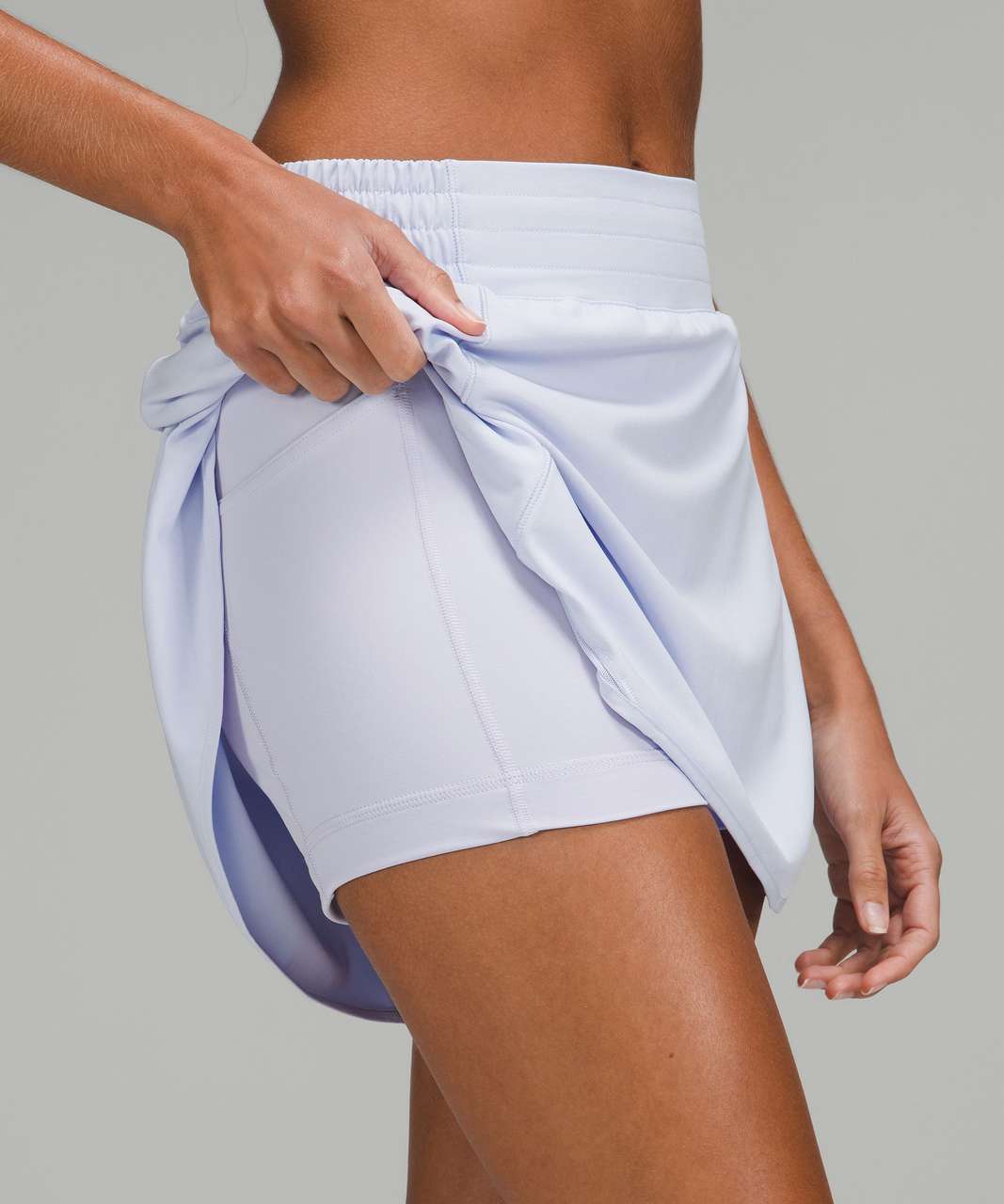 Lululemon Hotty Hot High-Rise Skirt Pastel Blue