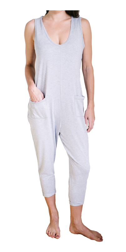 Smash + Tess The Saturday Romper Jillian Grey Size XS
