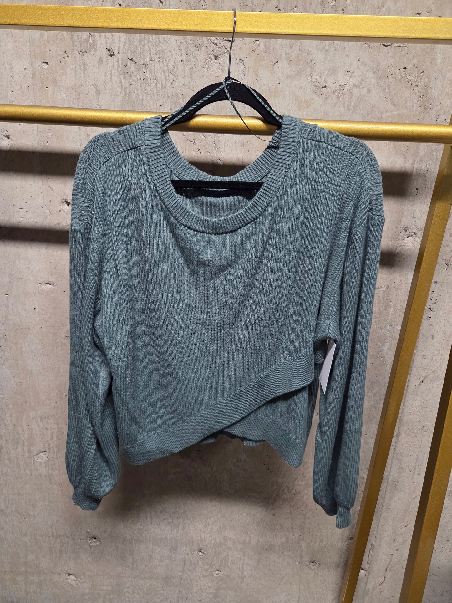 Lululemon Reversible Crossover Sweater Colour Forest Size 12