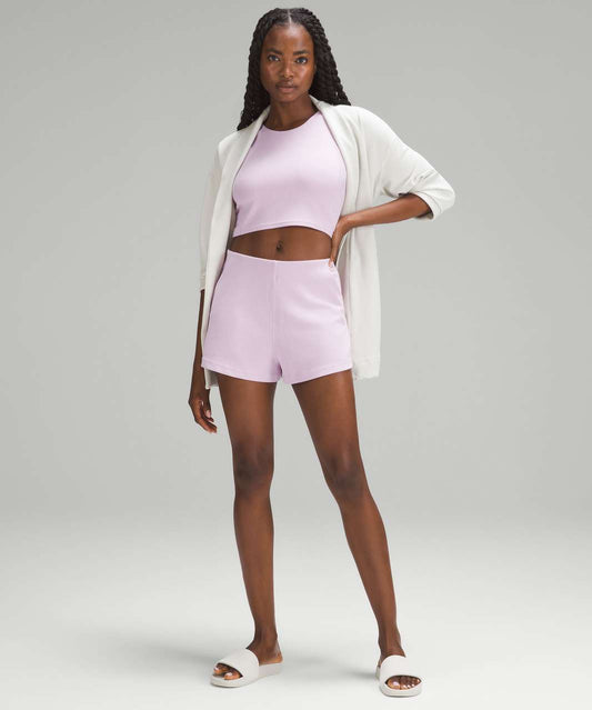 Lululemon Ribbed Softstreme High-Rise Short Size 12