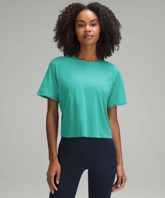 Lululemon Fast and Free Race Length T-Shirt Size 6