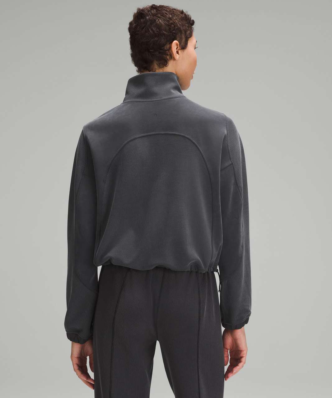 Lululemon Brushed Softstreme Ribbed Half Zip Size 12