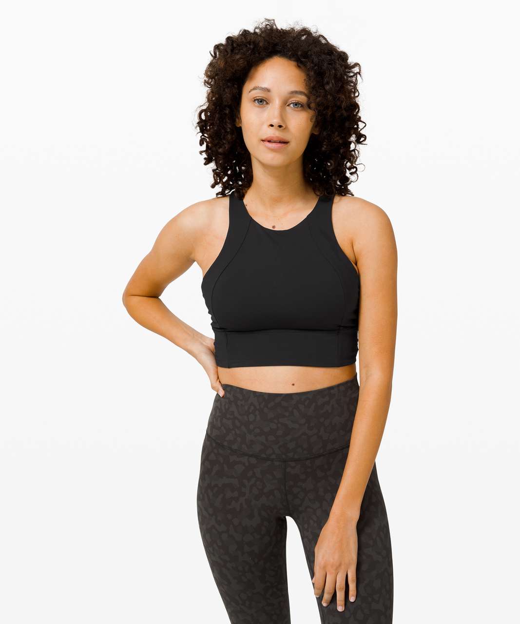 Lululemon Special Edition Free To Be Serene Bra High Neck Long Line Size 10