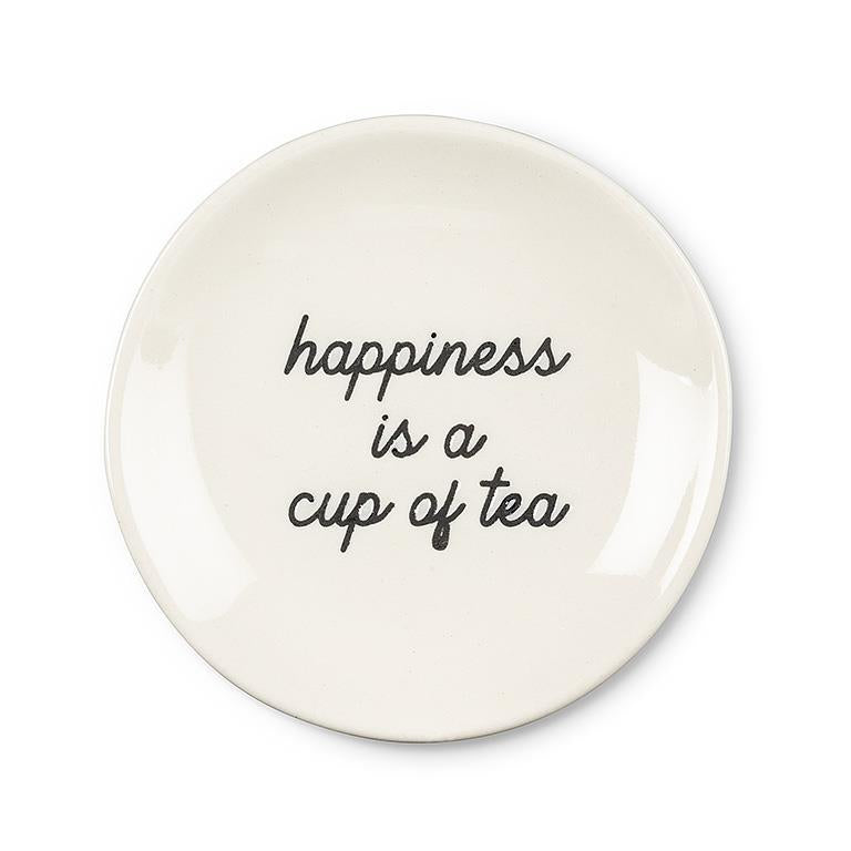Happiness is a Cup of Tea Small Plate