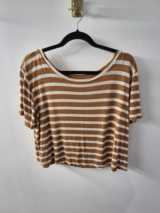 Jackson Rowe Striped Top Size Large
